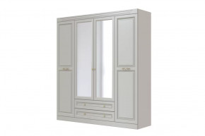 Шкаф для одежды Олимп ШР-4 Холодный серый/Фисташковый в Ишиме - ishim.mebel-tymen.ru | фото