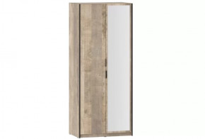 Шкаф для одежды с зеркалом Фолк НМ 014.03 в Ишиме - ishim.mebel-tymen.ru | фото