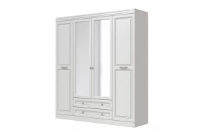 Шкаф для одежды ШР-4 "Олимп", белый в Ишиме - ishim.mebel-tymen.ru | фото