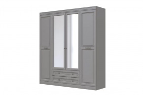 Шкаф для одежды ШР-4 Олимп Серый шифер/Антрацит в Ишиме - ishim.mebel-tymen.ru | фото