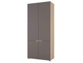 Шкаф двухстворчатый Анталия Сонома-Графит софт в Ишиме - ishim.mebel-tymen.ru | фото