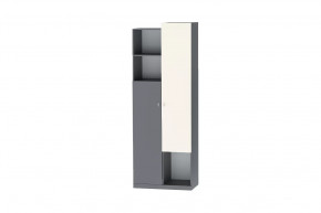 Шкаф Клео Шк-2, 800 мм, графит, миндаль Диал в Ишиме - ishim.mebel-tymen.ru | фото