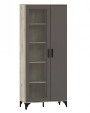 Шкаф комбинированный Марсель НМ 013.51 (Графит) в Ишиме - ishim.mebel-tymen.ru | фото