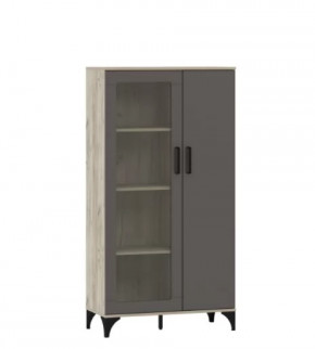 Шкаф комбинированный Марсель НМ 013.52 (Графит) в Ишиме - ishim.mebel-tymen.ru | фото