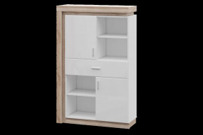 Шкаф комбинированный низкий Люмен №22 в Ишиме - ishim.mebel-tymen.ru | фото