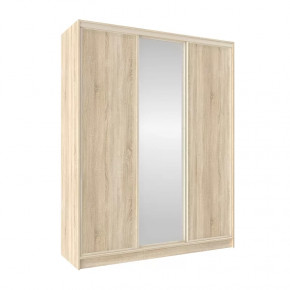 Шкаф-купе 1800 Домашний зеркало/лдсп в Ишиме - ishim.mebel-tymen.ru | фото