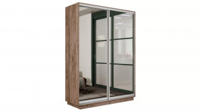 Шкаф-купе 2-х дверный «Румер-2» Дуб Крафт Табачный, Зеркало в Ишиме - ishim.mebel-tymen.ru | фото