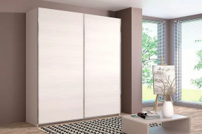 Шкаф-купе Иннэс-5 двухдверный 2000 мм Бодега белая в Ишиме - ishim.mebel-tymen.ru | фото