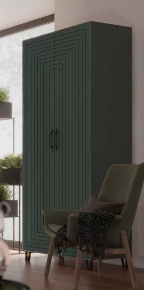 Шкаф Квадро М-3 двухдверный, серый графит/софт пестовый в Ишиме - ishim.mebel-tymen.ru | фото