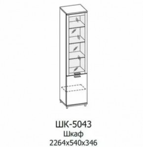 Шкаф многоцелевой ШК-5043 Грейс в Ишиме - ishim.mebel-tymen.ru | фото