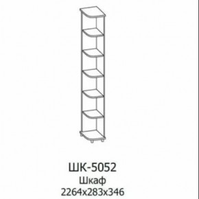 Шкаф многоцелевой ШК-5052 Грейс в Ишиме - ishim.mebel-tymen.ru | фото