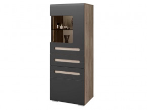 Шкаф Наоми ШК-24 графит нубук в Ишиме - ishim.mebel-tymen.ru | фото