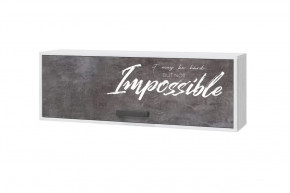 Шкаф настенный Оливер, камень темный в Ишиме - ishim.mebel-tymen.ru | фото