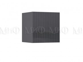 Шкаф навесной малый Оливия Графит Софт в Ишиме - ishim.mebel-tymen.ru | фото