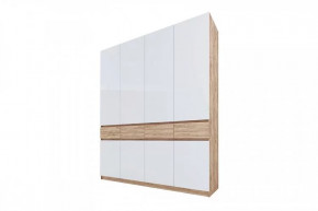 Шкаф распашной Турин белый глянец в Ишиме - ishim.mebel-tymen.ru | фото