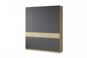 Шкаф распашной Турин Графит в Ишиме - ishim.mebel-tymen.ru | фото