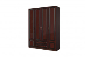 Шкаф ШР-4 "Лакированный орех" без зеркала в Ишиме - ishim.mebel-tymen.ru | фото