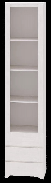 Шкаф-стеллаж «Твист» №2 в Ишиме - ishim.mebel-tymen.ru | фото