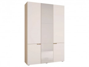 Шкаф трехстворчатый Анталия Сонома -Белый софт в Ишиме - ishim.mebel-tymen.ru | фото