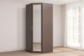 Шкаф угловой с зеркалом Кэт-4 Венге Диал в Ишиме - ishim.mebel-tymen.ru | фото