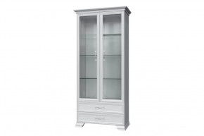Шкаф витрина-2 стекла "Грация" в Ишиме - ishim.mebel-tymen.ru | фото