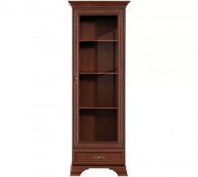 Шкаф-витрина Kentaki S320-REG1W1S Каштан в Ишиме - ishim.mebel-tymen.ru | фото