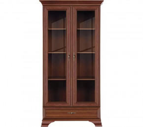 Шкаф-витрина Kentaki S320-REG2W1S Каштан в Ишиме - ishim.mebel-tymen.ru | фото