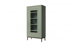 Шкаф Витрина ШР-2 Гориция Зелёный самшит в Ишиме - ishim.mebel-tymen.ru | фото