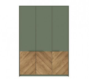 SIENA шкаф SZF3D (Дымчатый зеленый/Дуб вотан) в Ишиме - ishim.mebel-tymen.ru | фото
