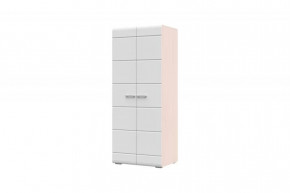 СИМБА Шкаф 2х-ств (ш800*г570*в2000мм), Белый глянец в Ишиме - ishim.mebel-tymen.ru | фото