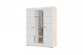 СИМБА Шкаф 3х-ств (ш1500*г570*в2000мм), Белый глянец в Ишиме - ishim.mebel-tymen.ru | фото