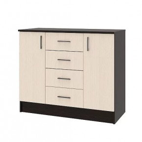 СОФИЯ К1000 2Д Комод (ш1006*г435*в820мм), ЛДСП венге/дуб белфорт в Ишиме - ishim.mebel-tymen.ru | фото