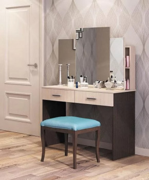 СОФИЯ Стол косметический (ш1008*г482*в1482мм), ЛДСП венге/дуб белфорд в Ишиме - ishim.mebel-tymen.ru | фото