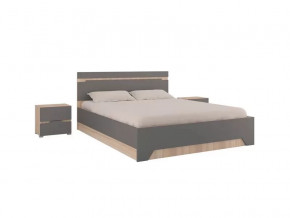 Спальный гарнитур Анталия Сонома-Графит софт в Ишиме - ishim.mebel-tymen.ru | фото