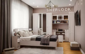 Спальный гарнитур Sherlock в Ишиме - ishim.mebel-tymen.ru | фото