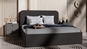 Спальный гарнитур «Тиффани» стандартный Базальт, Грей софт, Велюр Графит в Ишиме - ishim.mebel-tymen.ru | фото