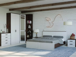 Спальный гарнитур Венеция-1 Венге/Белое дерево в Ишиме - ishim.mebel-tymen.ru | фото