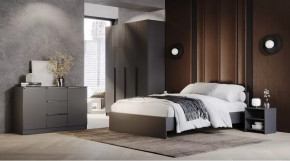 Спальный гарнитур Элегант Графит в Ишиме - ishim.mebel-tymen.ru | фото