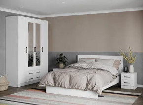 Спальня "Асти" Микон (Белый) в Ишиме - ishim.mebel-tymen.ru | фото