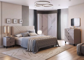 Спальня Кашемир №3, кашемир/сантьяго в Ишиме - ishim.mebel-tymen.ru | фото