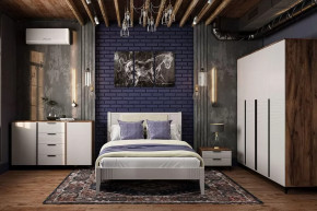 Спальня модульная Брента Жемчуг в Ишиме - ishim.mebel-tymen.ru | фото