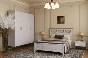 Спальня модульная Гориция Персидский жемчуг/Лак Льняной в Ишиме - ishim.mebel-tymen.ru | фото