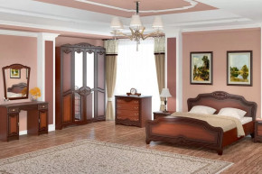 Спальня модульная Лотос Орех в Ишиме - ishim.mebel-tymen.ru | фото