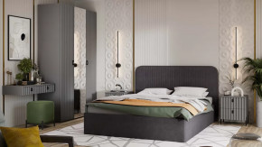 Спальня «Тиффани» Серый графит, Графит матовый в Ишиме - ishim.mebel-tymen.ru | фото