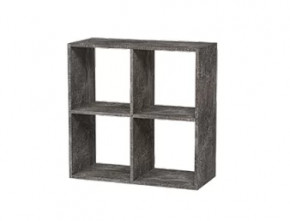 Стеллаж 4 секции графит Герда в Ишиме - ishim.mebel-tymen.ru | фото