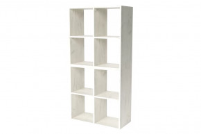 Стеллаж 8 секций 1392х700х294, цвет дуб грей в Ишиме - ishim.mebel-tymen.ru | фото