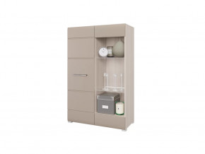 Стеллаж Ненси Ясень-Капучино глянец в Ишиме - ishim.mebel-tymen.ru | фото