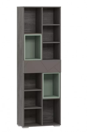 Стеллаж НМ 011.94 Х Саммит Софт Графит/Муссон/Ясень Анкор темный в Ишиме - ishim.mebel-tymen.ru | фото