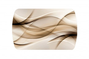 Стол Бостон 2, фотопечать Бархан, дуб атланта/опоры триумф хром в Ишиме - ishim.mebel-tymen.ru | фото