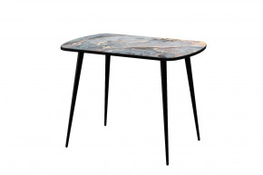 Стол Бостон Лайт, фотопечать Версаль/опоры черные в Ишиме - ishim.mebel-tymen.ru | фото